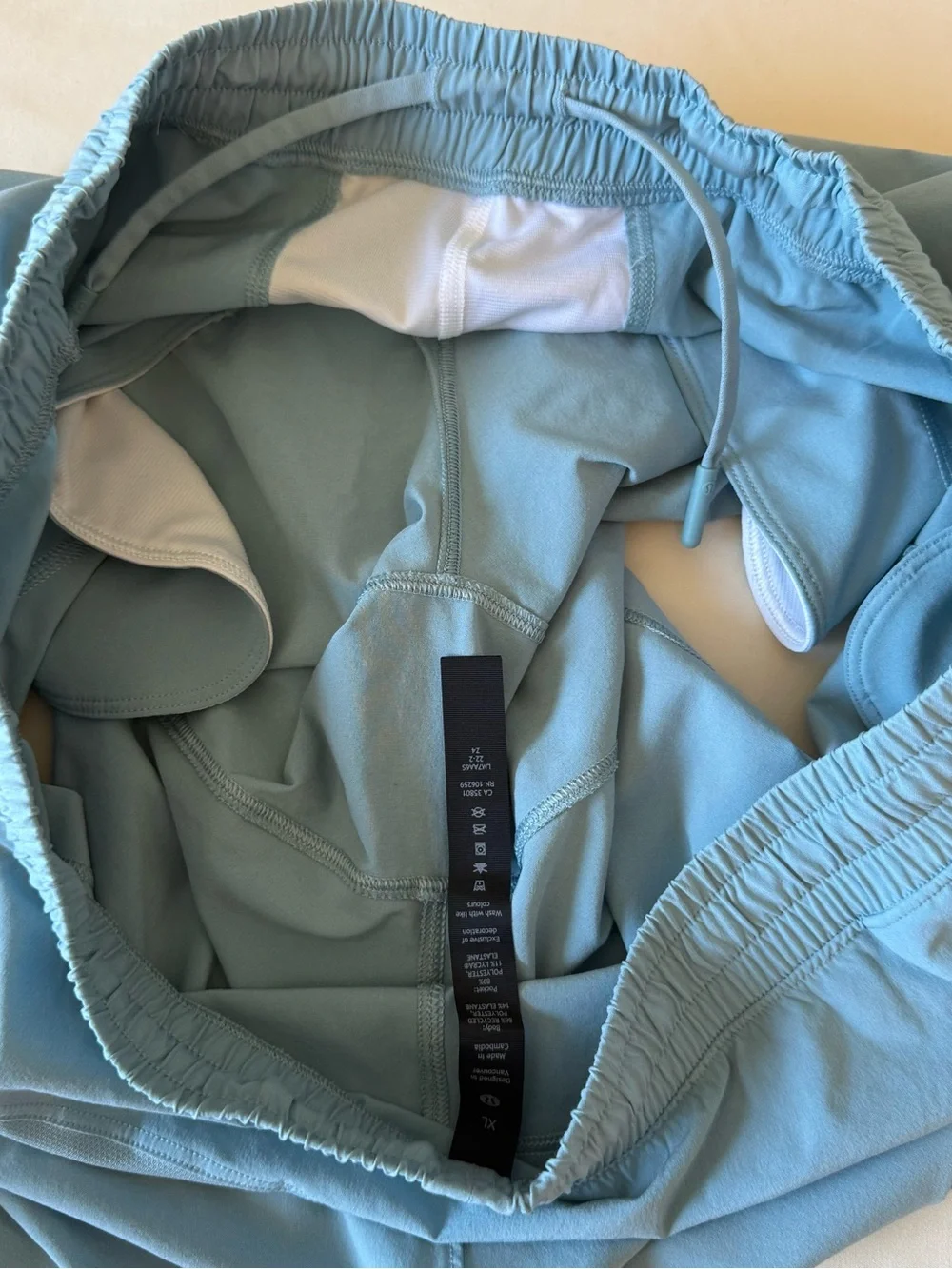 Lululemon | Pace Breaker Short Size XL Breeze Blue